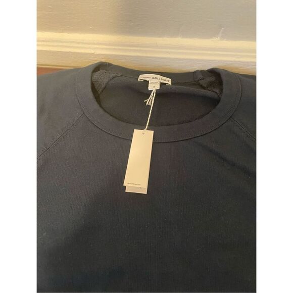 James Perse long raglan sleeve cotton French Terry dress size 2( US4-6) NWT - Picture 6 of 7